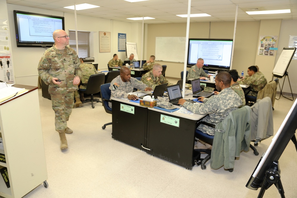 Soldiers train in senior leader course for 91, 94 MOS' at Fort McCoy