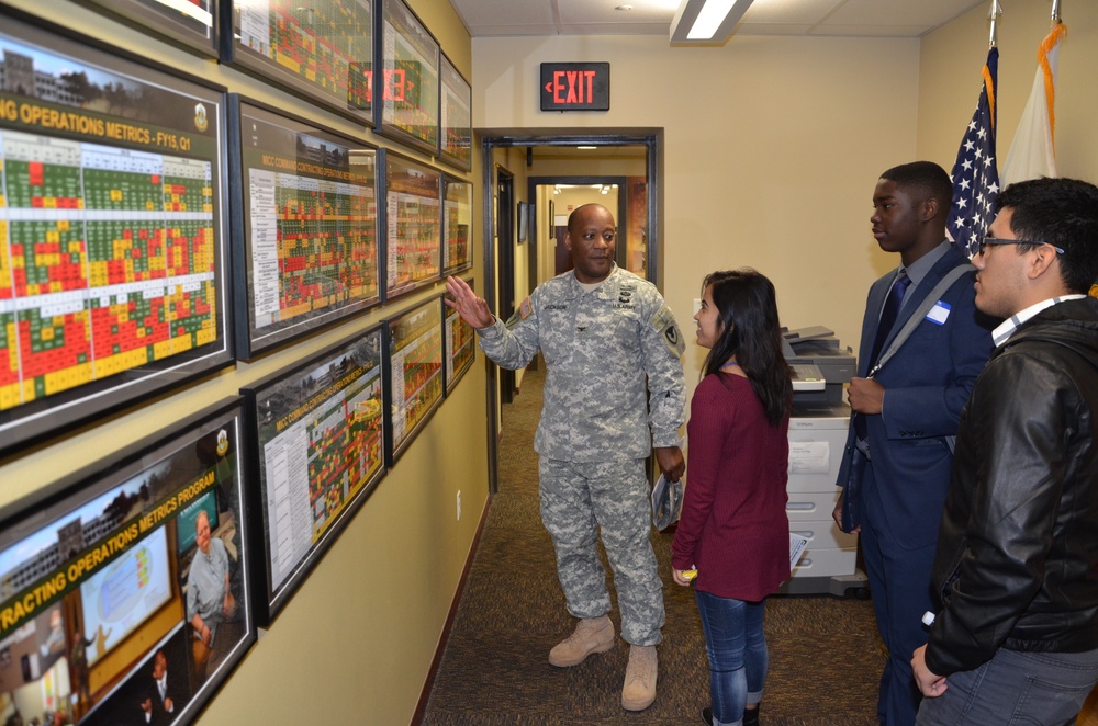 MICC mentors high school students during Job Shadow Day