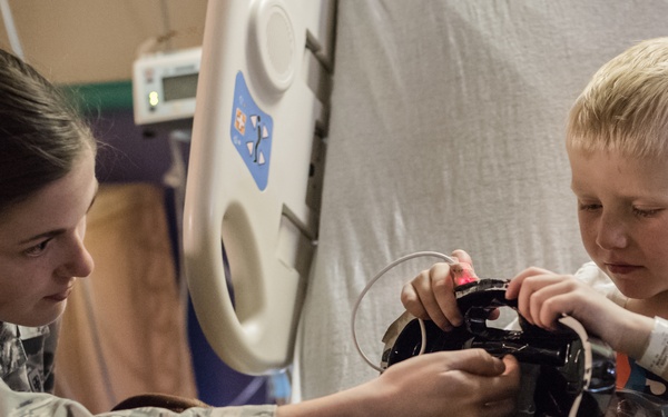 WRANGB JEC brings cup of cheer to tiny tots