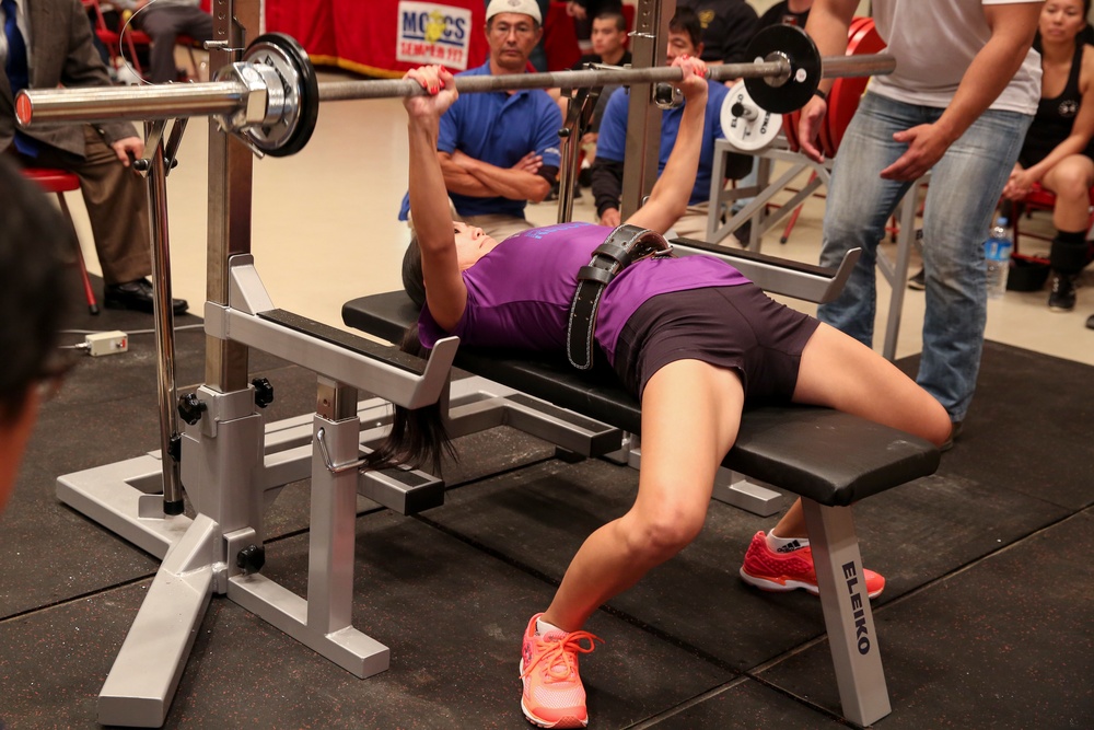 Foster Powerlifting Competition aboard Camp Foster