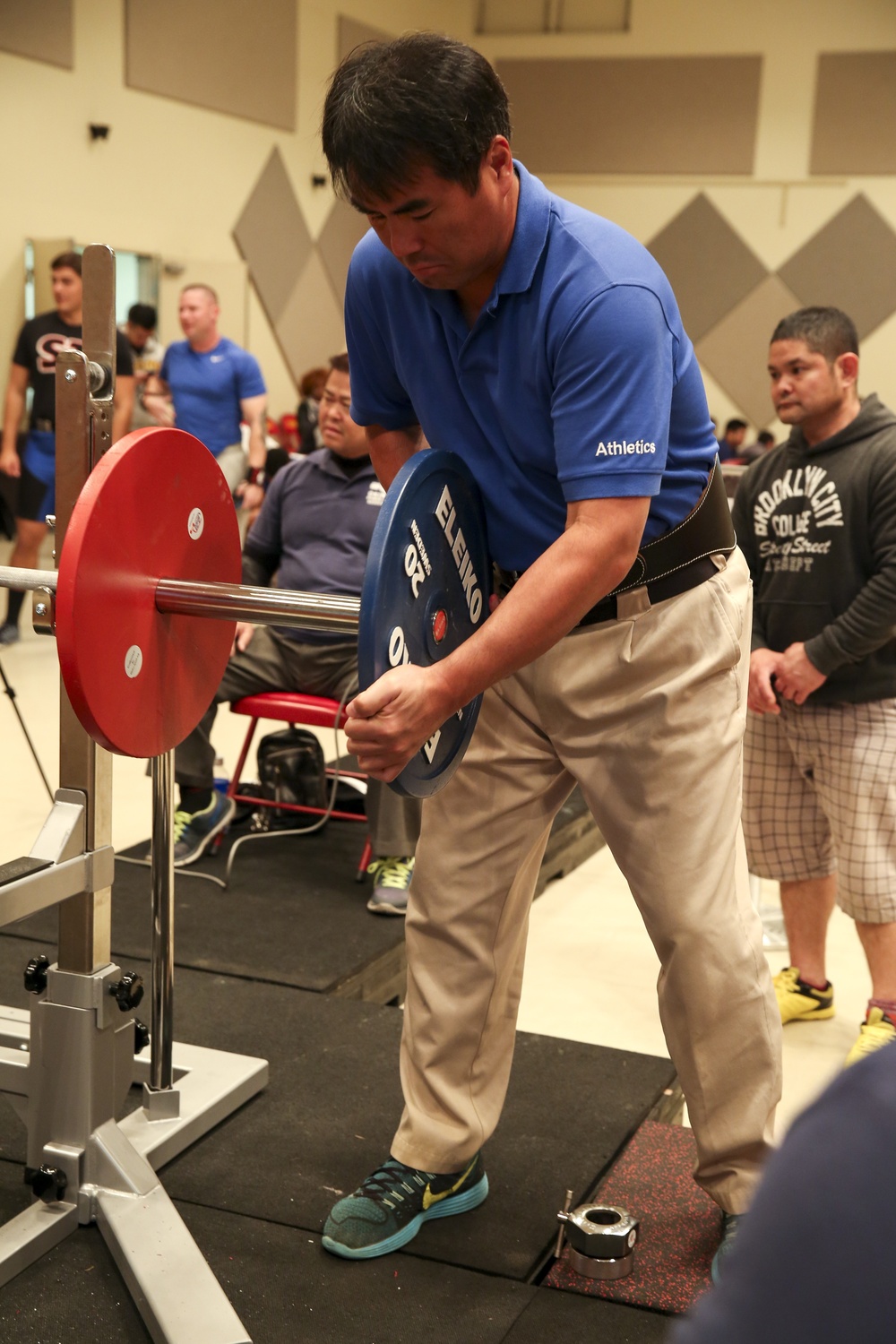 Foster Powerlifting Competition aboard Camp Foster