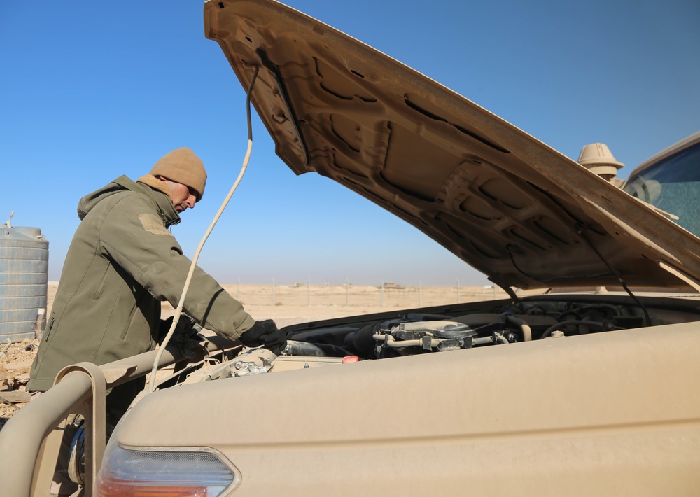 Iraq Security Forces receives vehicles