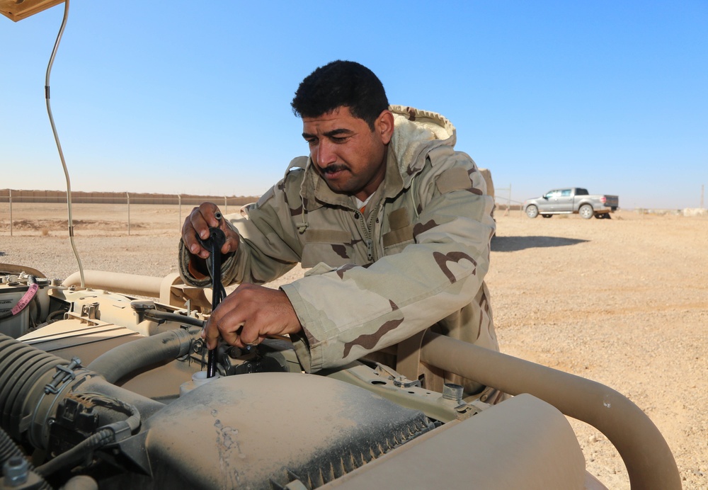 Iraq Security Forces receives vehicles
