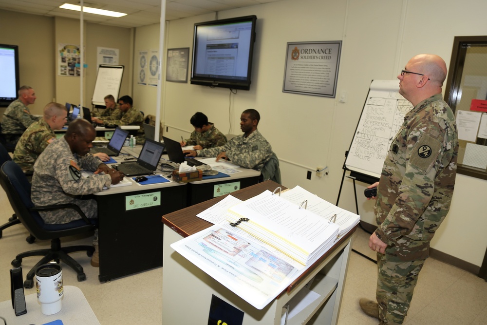 Fort McCoy's RTS-Maintenance trains Soldiers in senior leader course for 91, 94 MOS'