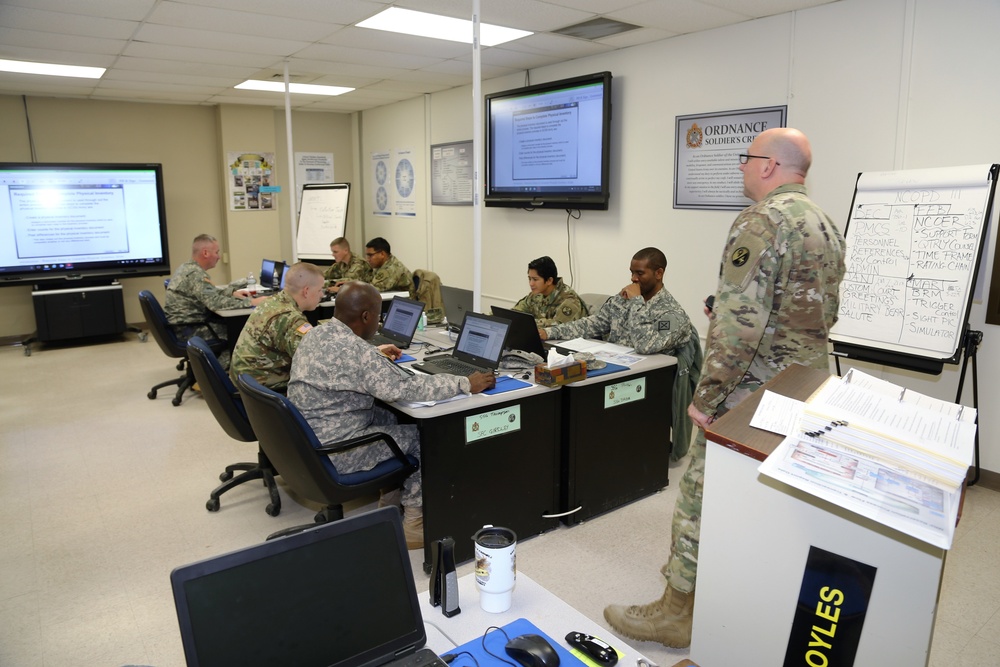 Fort McCoy's RTS-Maintenance trains Soldiers in senior leader course for 91, 94 MOS'