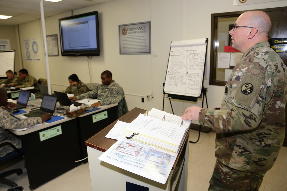 Fort McCoy's RTS-Maintenance trains Soldiers in senior leader course for 91, 94 MOS'