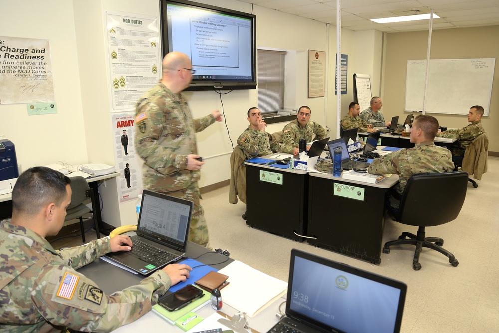 Fort McCoy's RTS-Maintenance trains Soldiers in senior leader course for 91, 94 MOS'