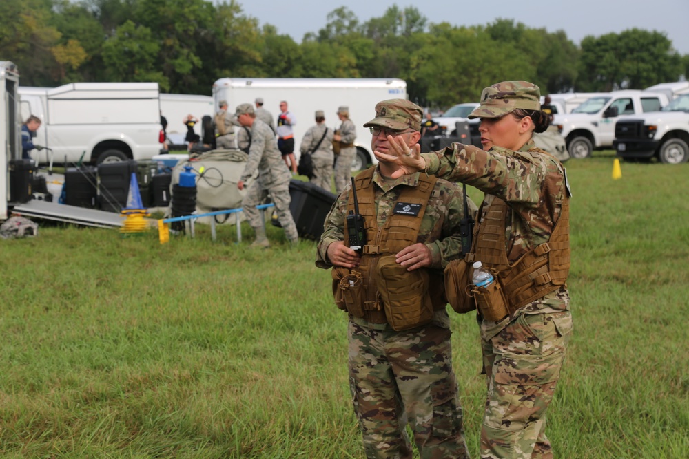 Guardsmen from Missouri and other states work with FEMA and SEMA teams to hone disaster response in Nebraska