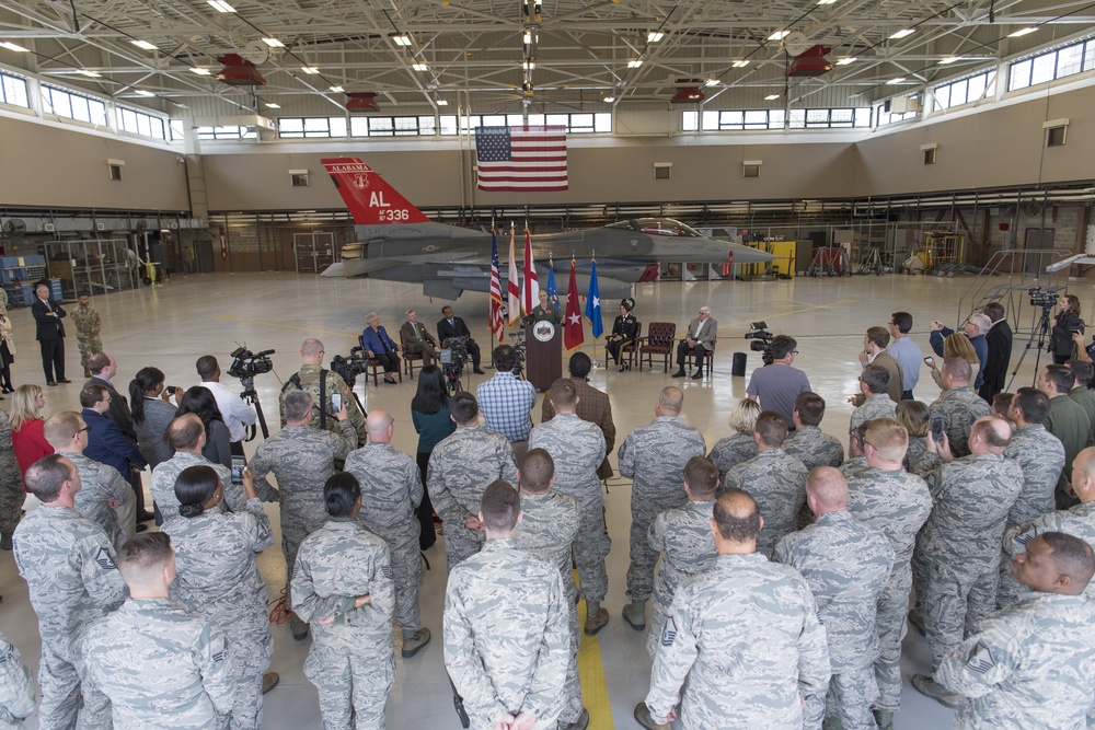 F-35 Base Selection Press Conference