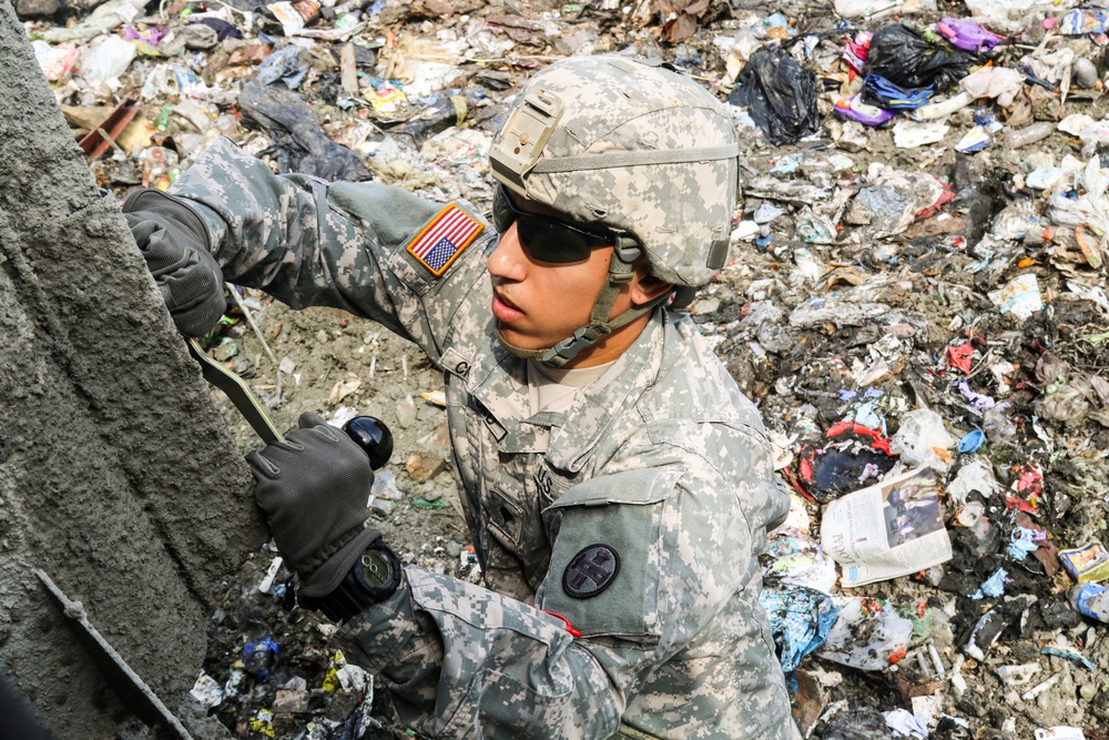 Soldiers from 16th Engineer Brigade help remove urban blight in Youngstown during annual training