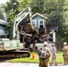 Soldiers from 16th Engineer Brigade help remove urban blight in Youngstown during annual training