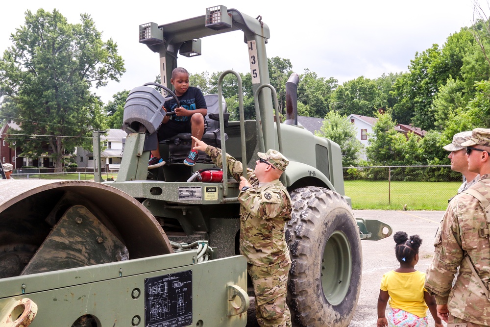 Soldiers from 16th Engineer Brigade help remove urban blight in Youngstown during annual training