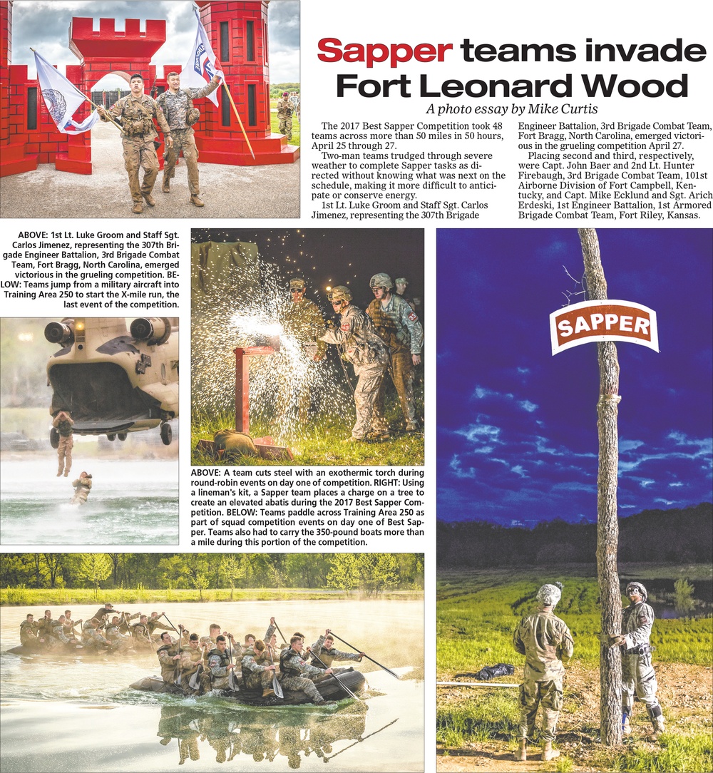 Sapper teams invade Fort Leonard Wood: A photo essay by Mike Curtis