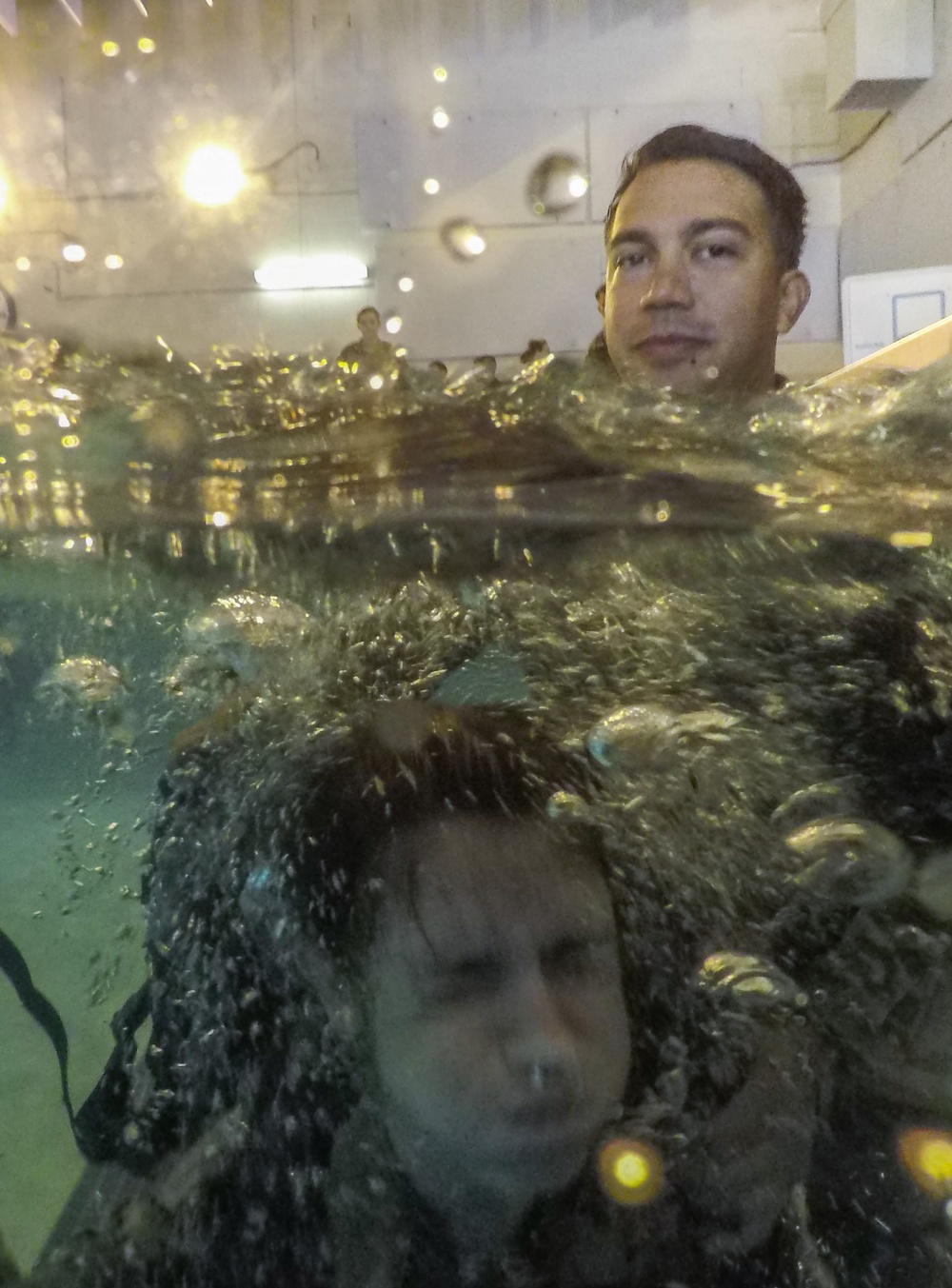 55th Signal Company (Combar Camera) Water Survival Training