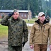 Battle Group Poland- Croatian Minister of Defense visit
