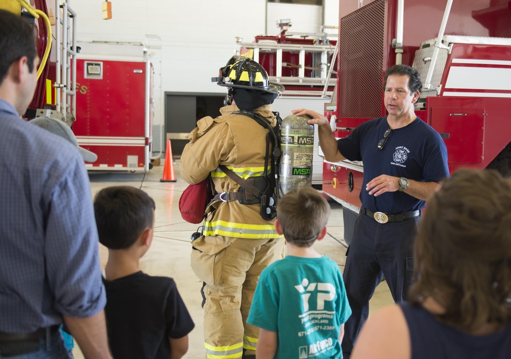 Fire station open house educates children, strengthen relations