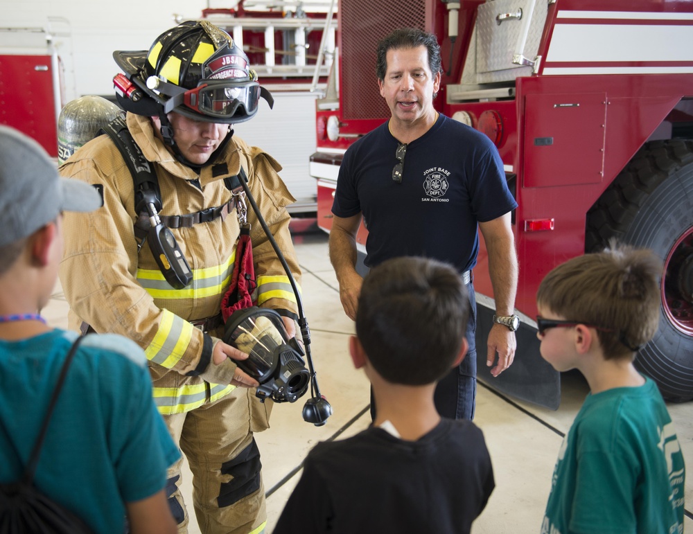 Fire station open house educates children, strengthen relations