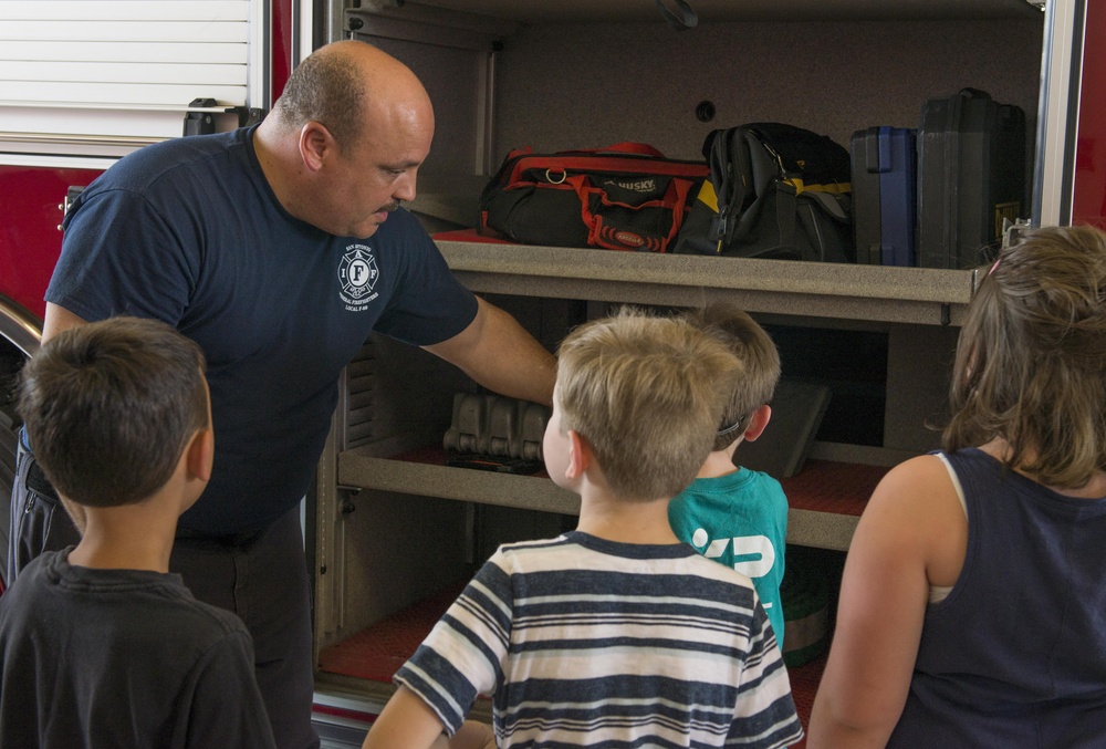 Fire station open house educates children, strengthen relations