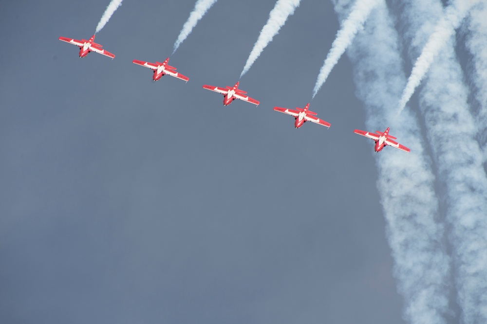 DVIDS Images Royal Canadian Snowbirds perform at Gowen Thunder air