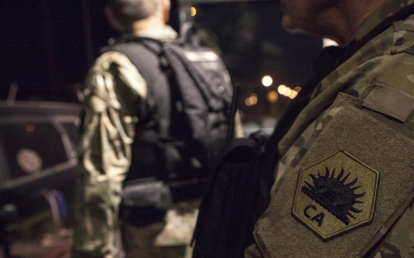 SoCal Fires: State Military Reservists answer the call