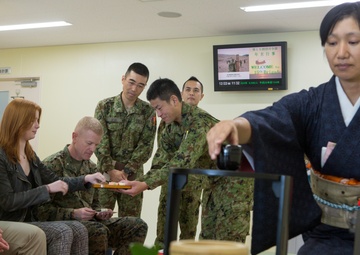 Brig. Gen. Rock Experiences in Depth Cultural Event along with End of Year event aboard Camp Naha