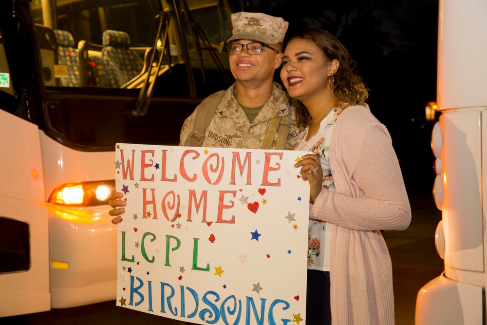 1/10 Marines Deployment Homecoming