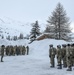 American and Italian Paratroopers honor the national colors