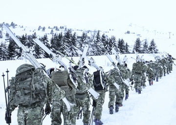 Winter patrol in Europe