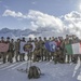 Alpine training at the top of the Dolomites