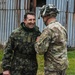 Serbian and American Sergeant Majors