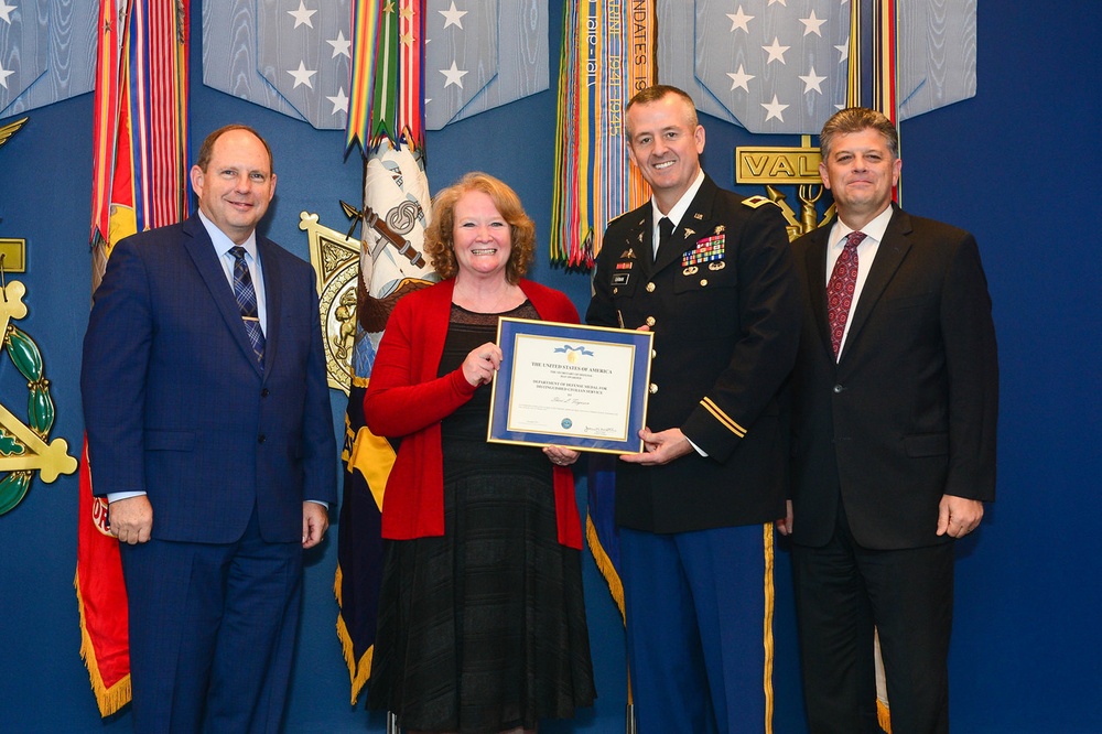 EACH deputy receives highest DOD honor