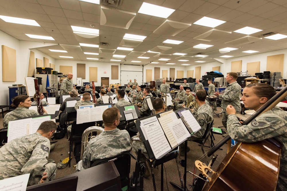 Band of The West Behind-The-Scenes Practice Oct 2017