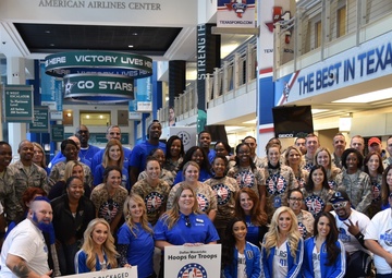 Military, Dallas Mavericks commit to service