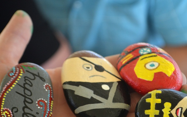 Spouse puts new value in rocks