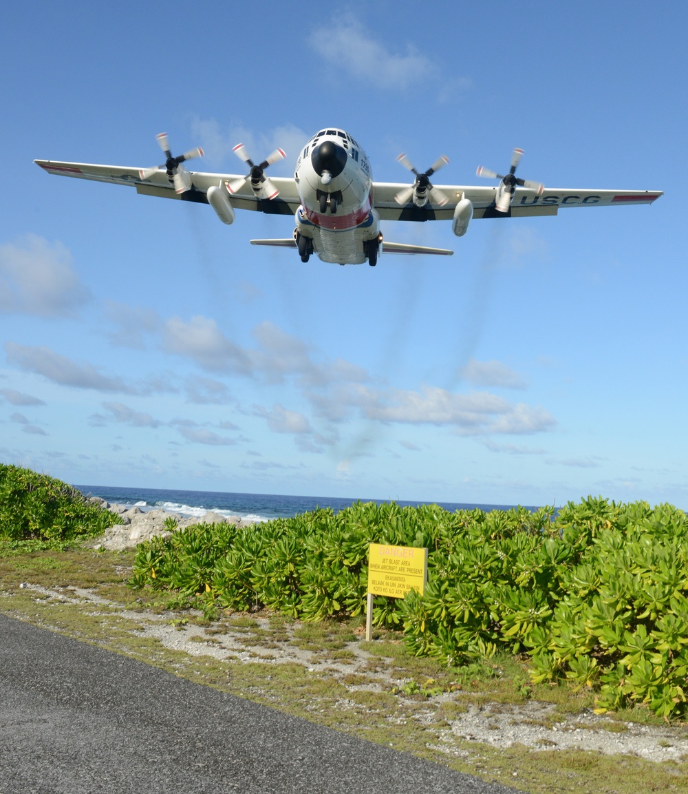 Coast Guard visits Kwajalein Atoll