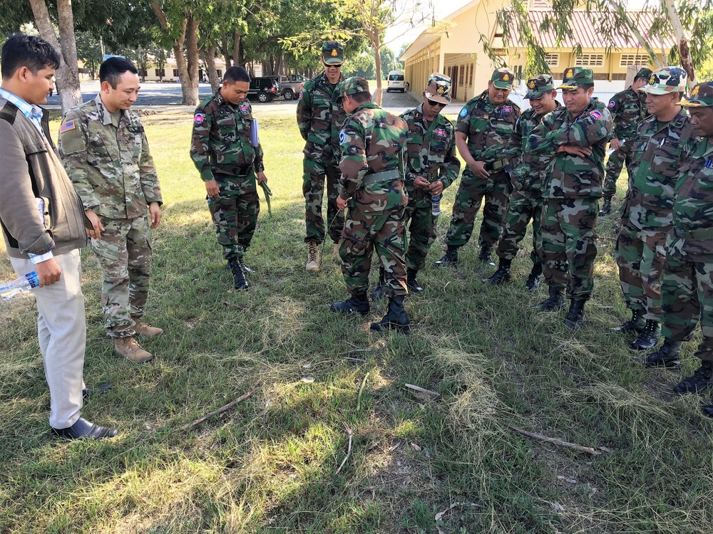 Idaho National Guard conducts leadership exchange in Cambodia