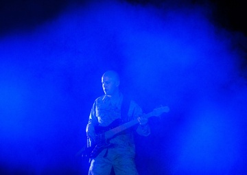 Top Flight (Band of The West) performs annual "Red Ribbon Week" Concert