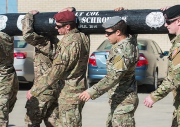 Lt Col William Schroeder Memorial Log Carry