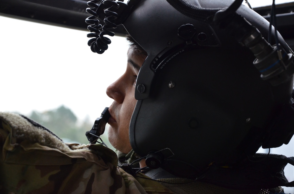 Pilot makes final checks