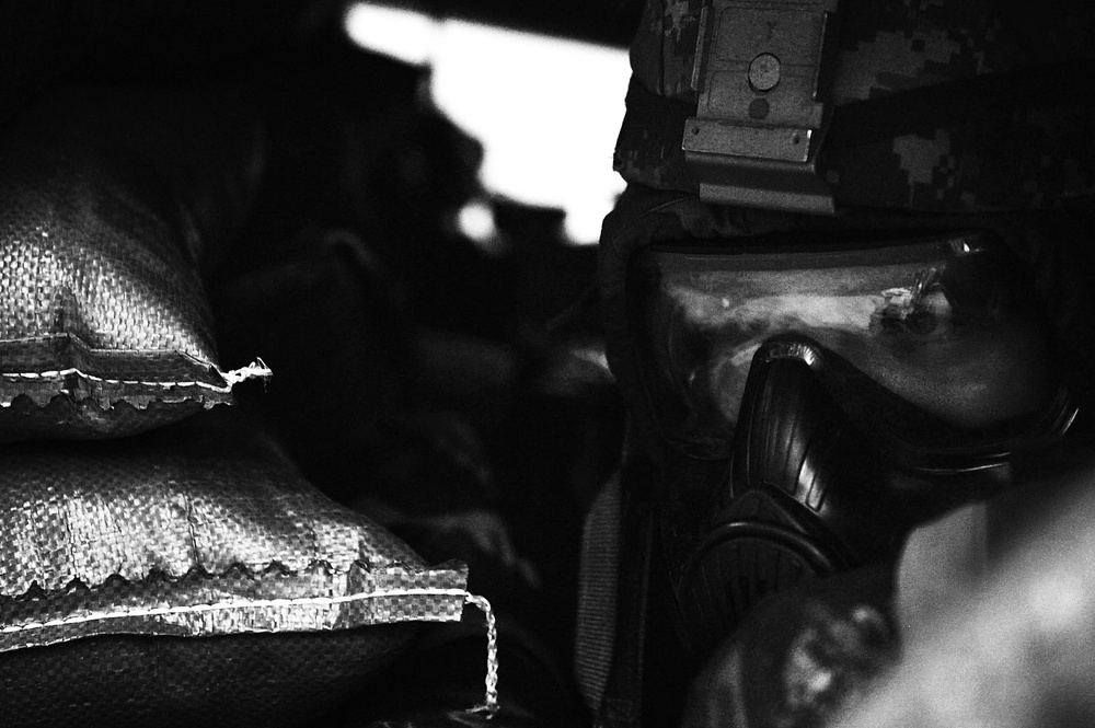 Shaw adapts, overcomes during basing exercise