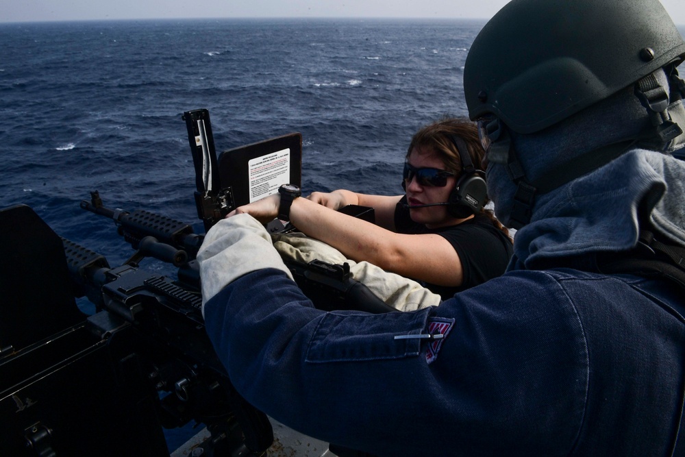 USS San Diego (LPD 22) Live-Fire Exercise