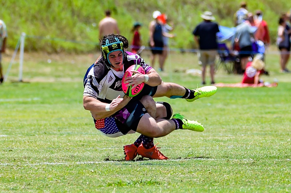 USAF Rugby 7's at Bloodfest 2017