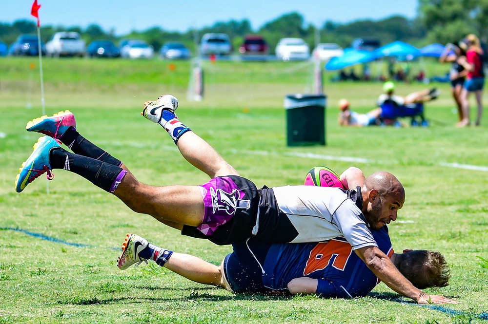 USAF Rugby 7's at Bloodfest 2017