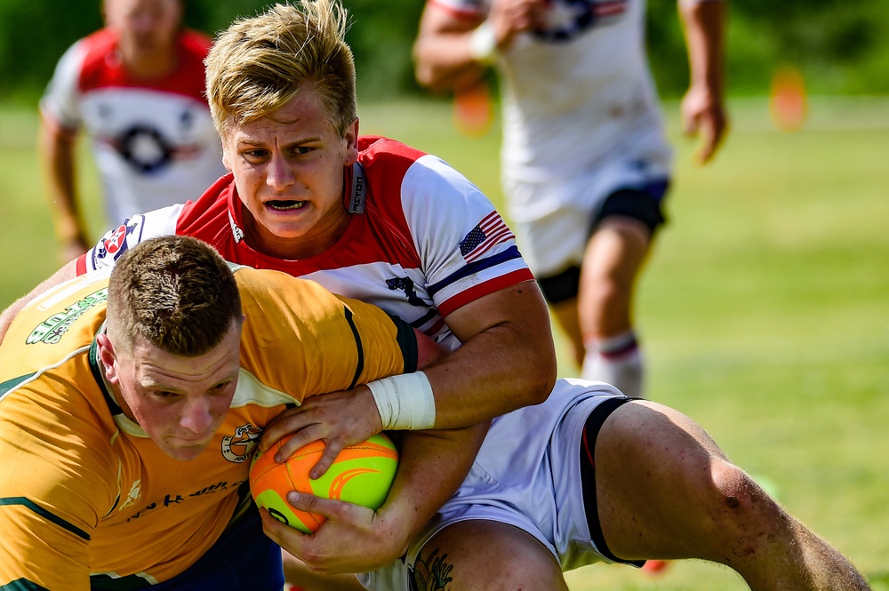 USAF Rugby 7's at Bloodfest 2017