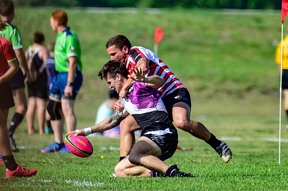 USAF Rugby 7's at Bloodfest 2017