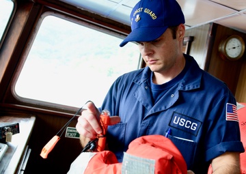 Coast Guard Marine Safety Detachment American Samoa conducts fishing vessel safety checks