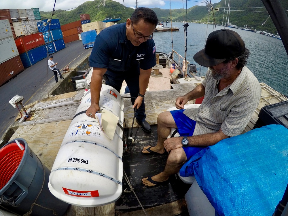 Marine Safety Detachment American Samoa conducts fishing vessel safety checks