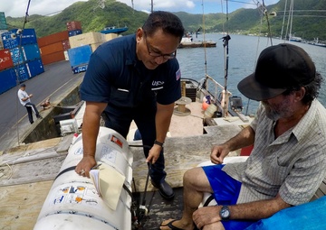 Marine Safety Detachment American Samoa conducts fishing vessel safety checks