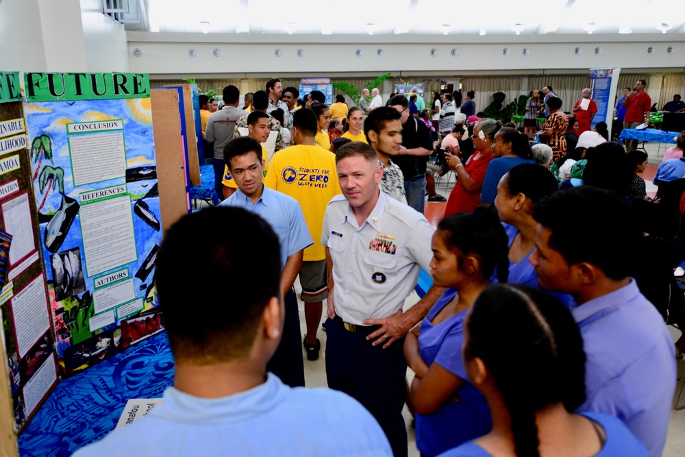 Coast Guard conducts recruiting outreach in American Samoa