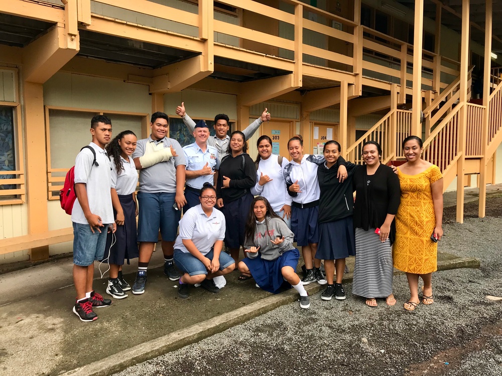 Coast Guard conducts recruiting outreach in American Samoa